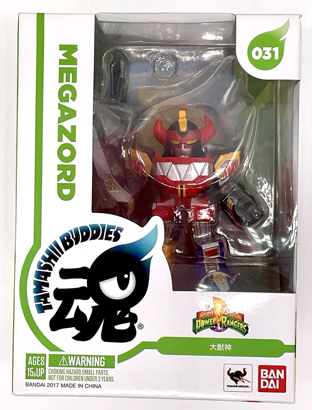 Megazord Power Rangers Tamashii Buddy #031 Figure Bandai 2017 3 1/2 in Megazord