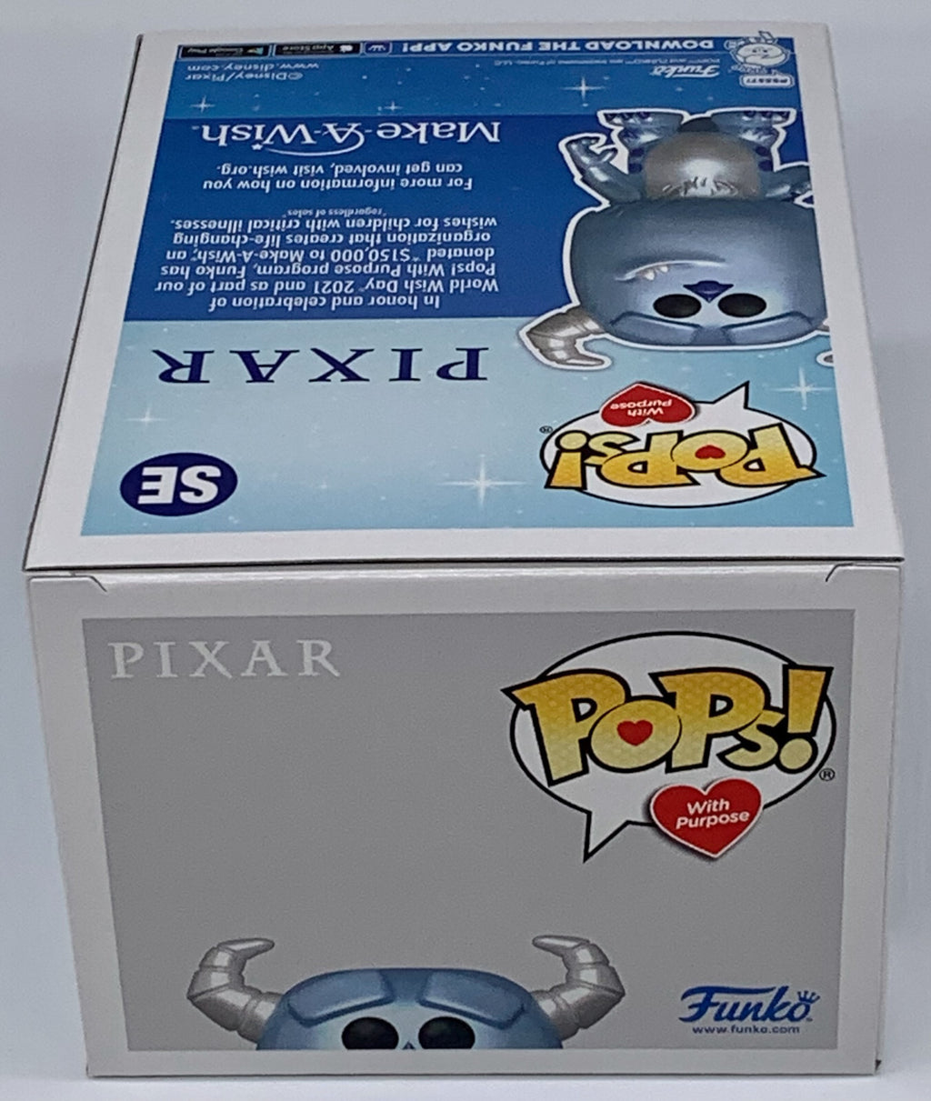 Sulley Metallic Pop #SE Make-A-Wish Funko Pops with a Purpose 2022 Vaulted