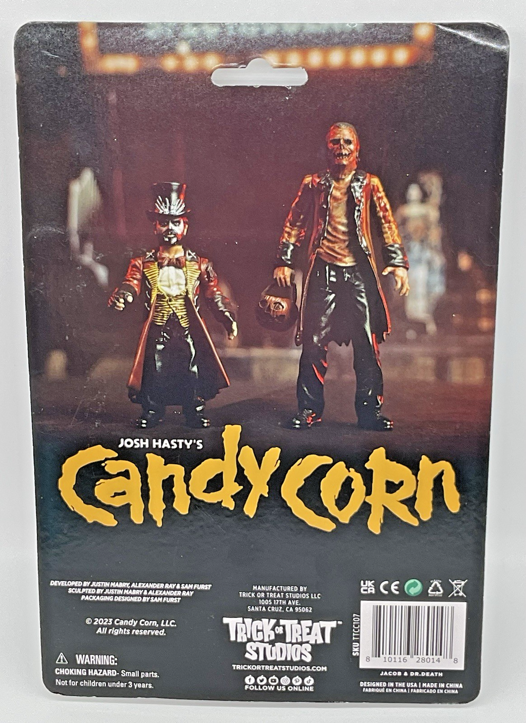 Candy Corn Jacob Atkins + Dr. Death 3.75in Action Figures 2 Pack - Josh Hasty