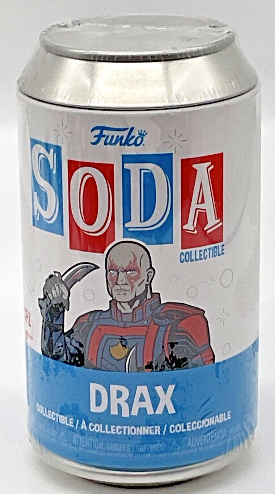 Drax Funko Soda Vinyl Figure Marvel Guardians of the Galaxy Sealed Can 2023