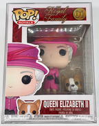 Queen Elizabeth II Pop #01 with Corgi Funko The Royal Family 2022 in Protector