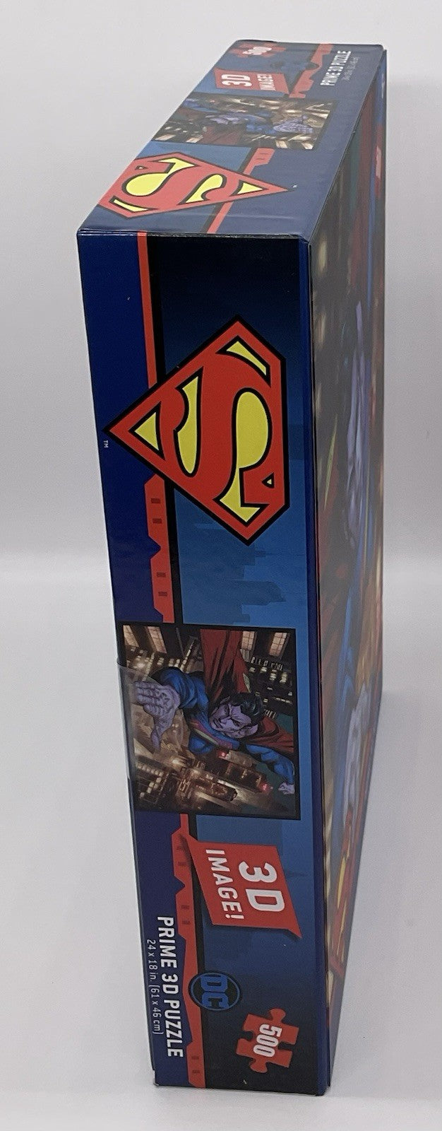 Superman Prime 3D Puzzle 500 Pieces DC 3D Image Superman