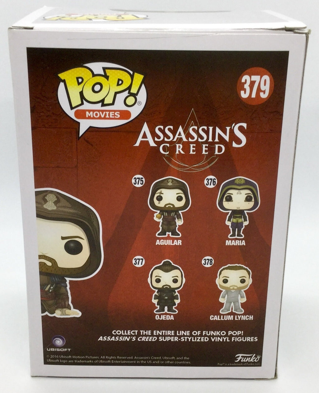Aguilar Crouching Pop #379 Assassins Creed Funko 2016 Vaulted Loot Crate Excl