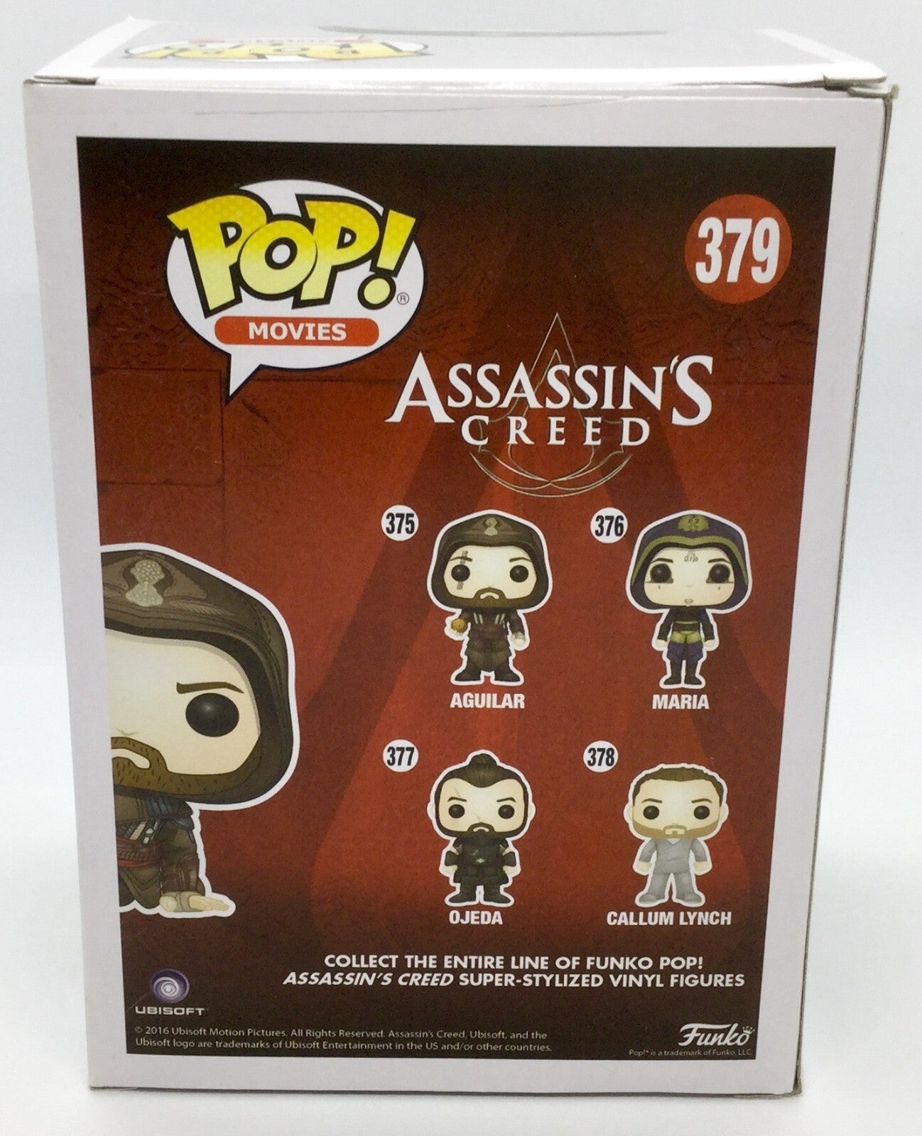 Aguilar Crouching Pop #379 Assassins Creed Funko 2016 Vaulted Loot Crate Excl