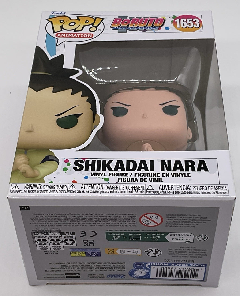 Boruto Naruto Shikadai Nara Pop #1653 Next Generations Funko Pop Animations 2024