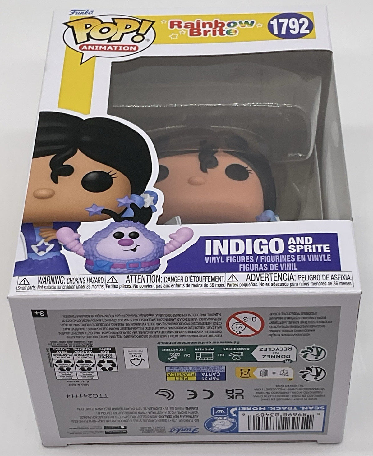 Indigo And Sprite Pop #1792 Rainbow Brite Funko Pop Animation 2024