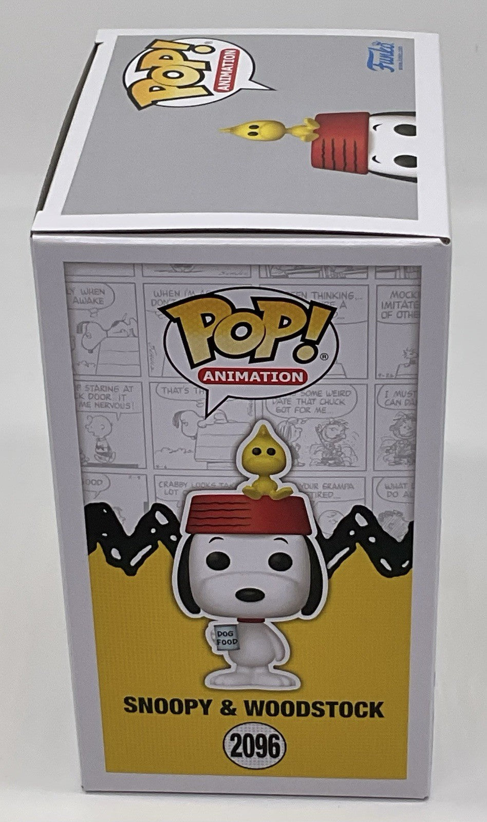 Peanuts Snoopy & Woodstock Pop #2096 Flocked Peanuts Funko Exclusive 2025