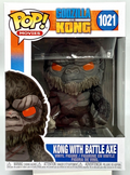 Godzilla vs Kong - Kong with Battle Axe Pop #1021  Funko Pop Movies  2021