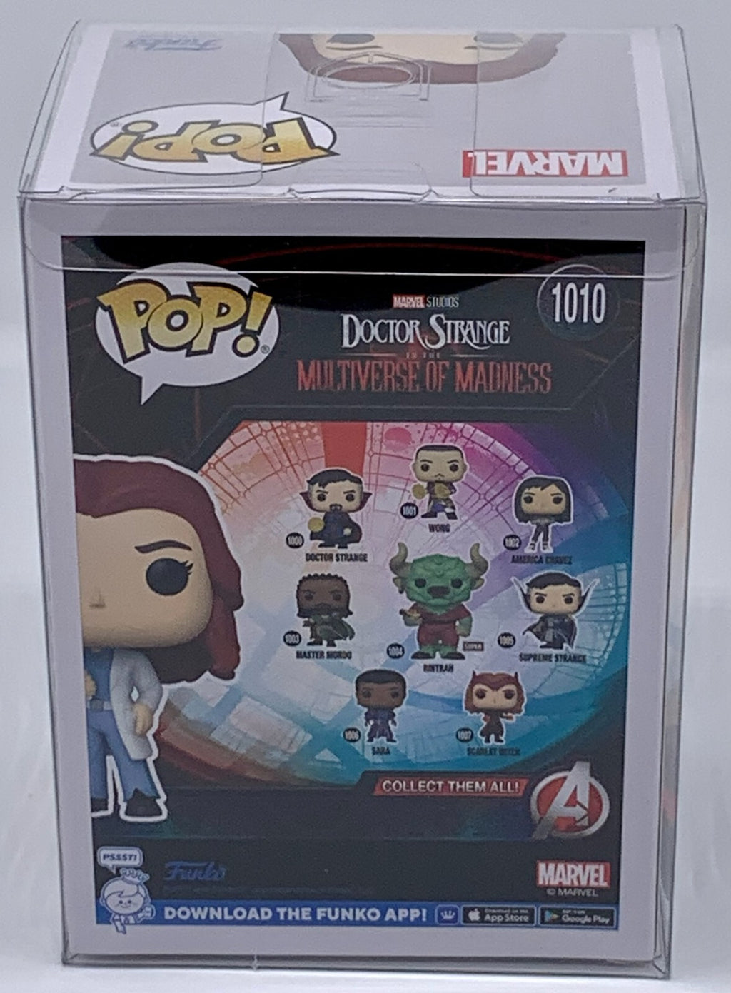 Christine Palmer Pop #1010 Marvel Doctor Strange Funko Exclusive 2022 Protector