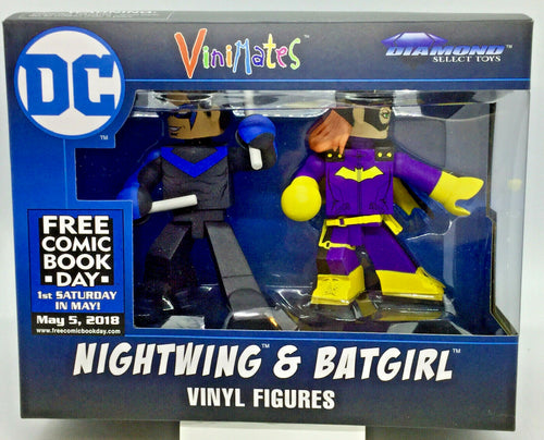 DC Nightwing and Batgirl Vinimate 2 pack 2018 Diamond Select Toys LLC