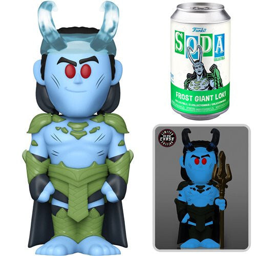 Marvel's What If Frost Giant Loki Funko Vinyl Soda Figure 2022 Chance of Chase