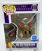 Rory with Predator Mask Pop #618 Predator Funko 2018 Vaulted Exclusive Limited