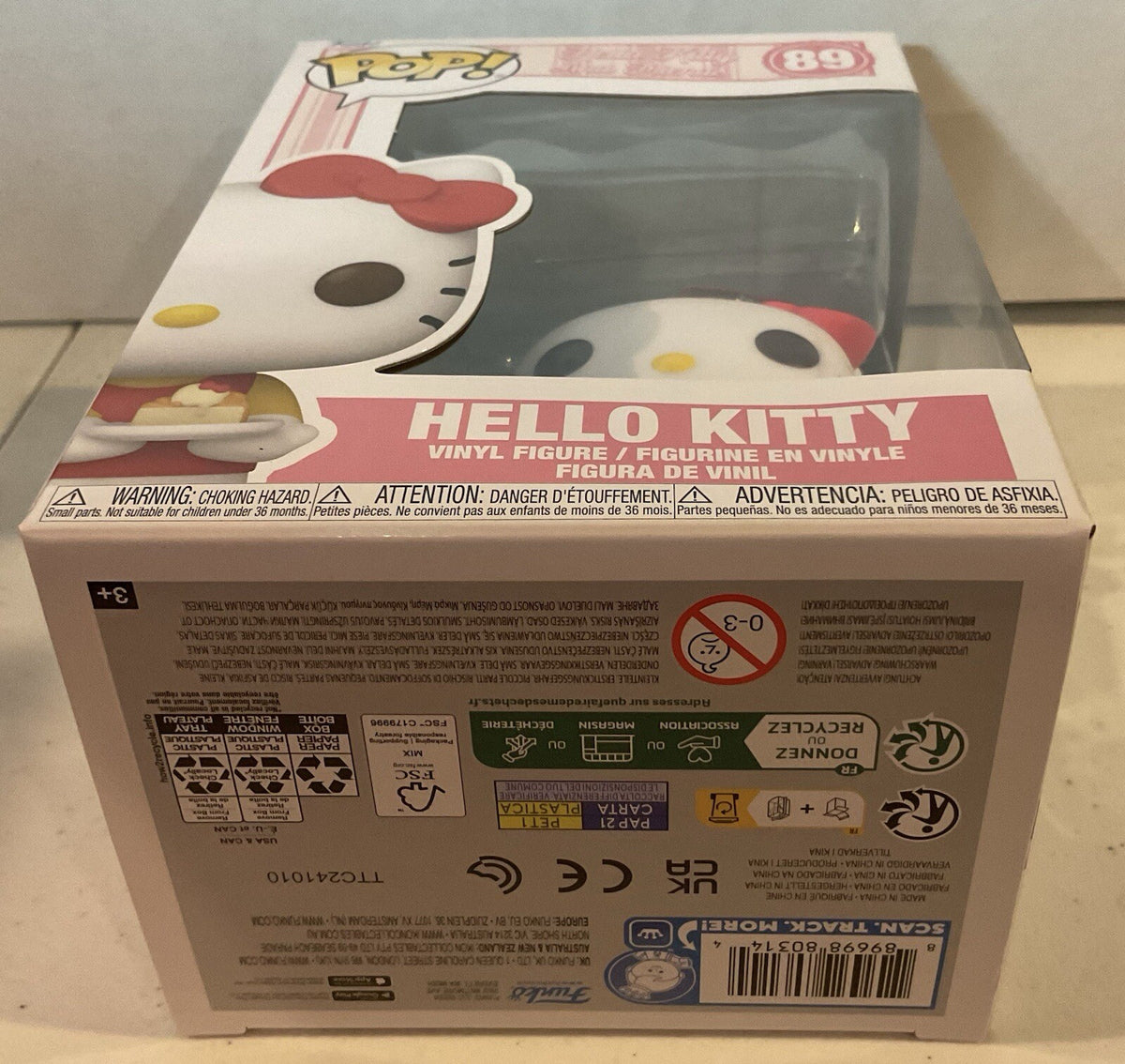 Hello Kitty Pop #89 Hello Kitty And Friends Funko 2024 Hello Kitty with Cake