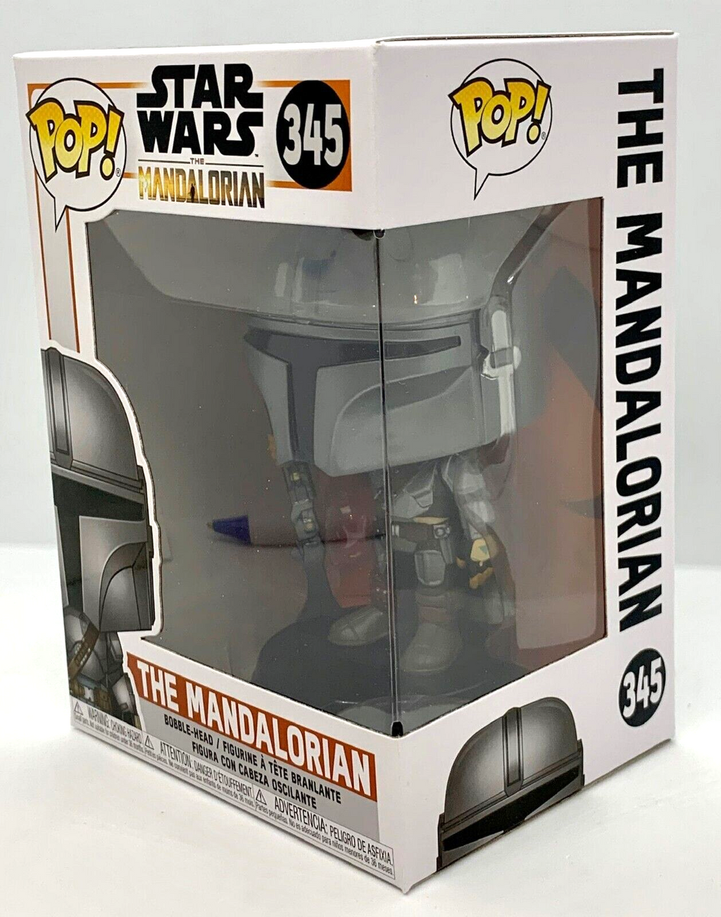 The Mandalorian Pop #345 Star Wars Funko Pop 2019 The Madalorian
