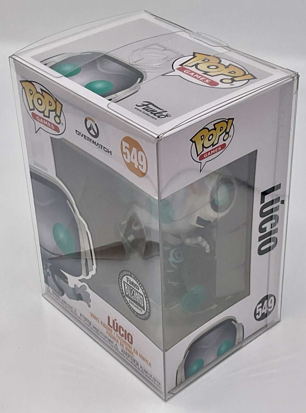Lucio Pop #549 Overwatch Funko 2019 Blizzard Exclusive Vaulted in Protector