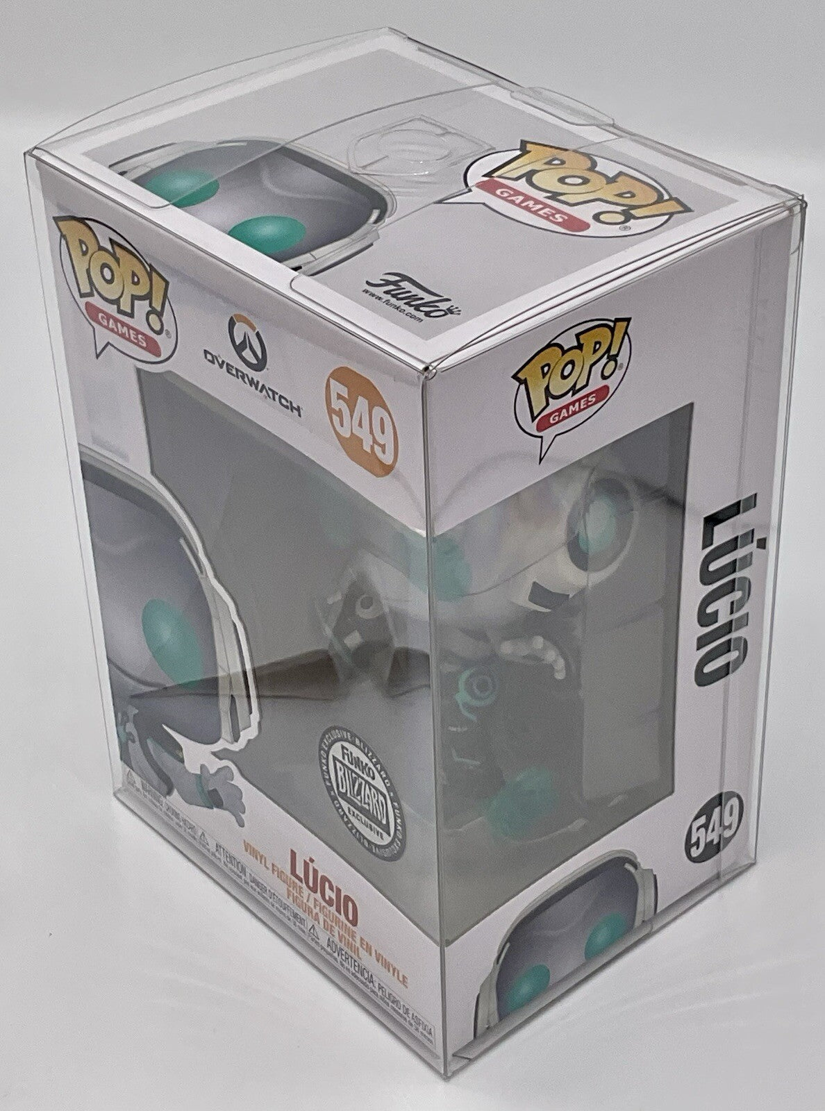Lucio Pop #549 Overwatch Funko 2019 Blizzard Exclusive Vaulted in Protector