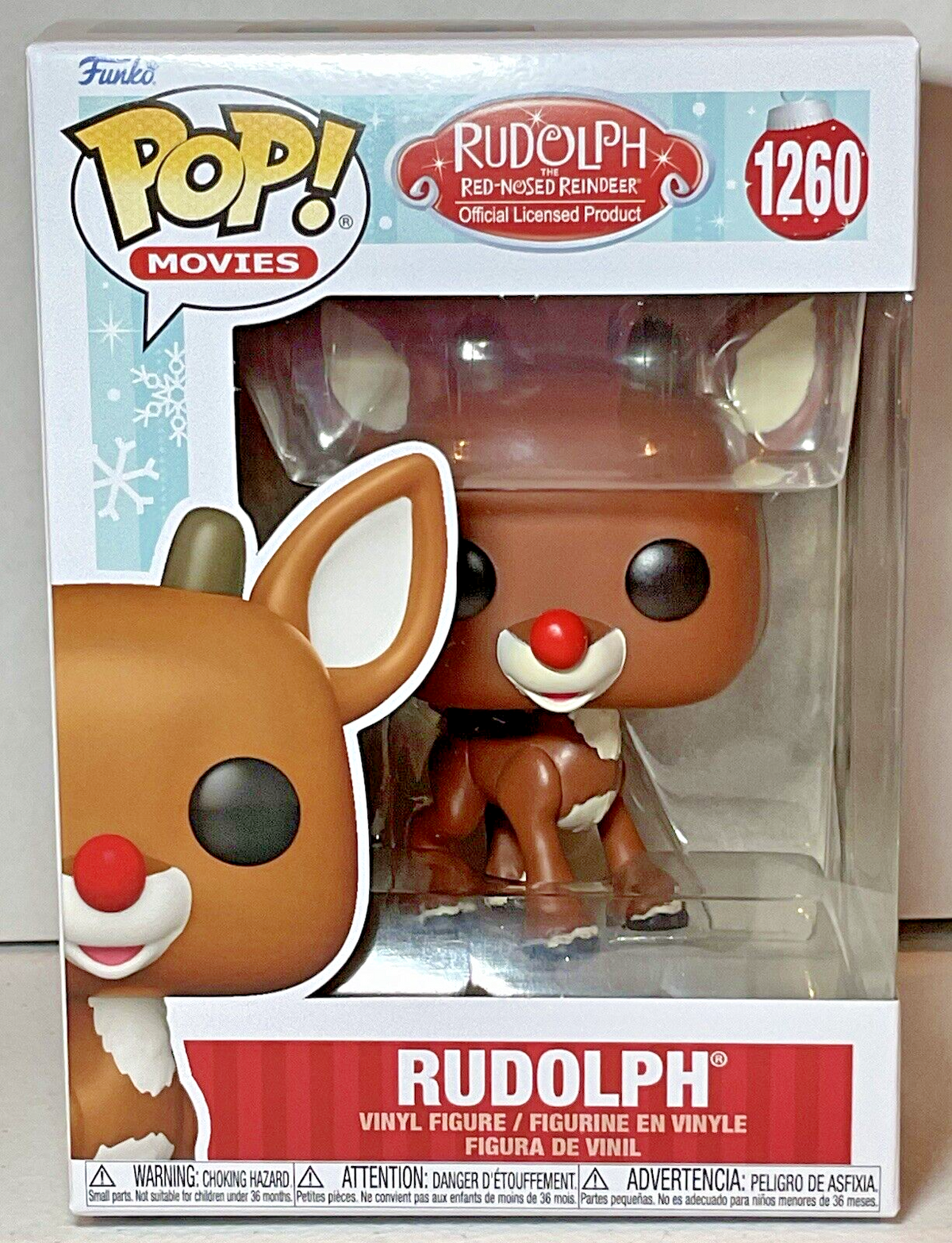 Rudolph Pop #1260 Rudolph the Red Nosed Reindeer Funko 2024 Christmas Holidays