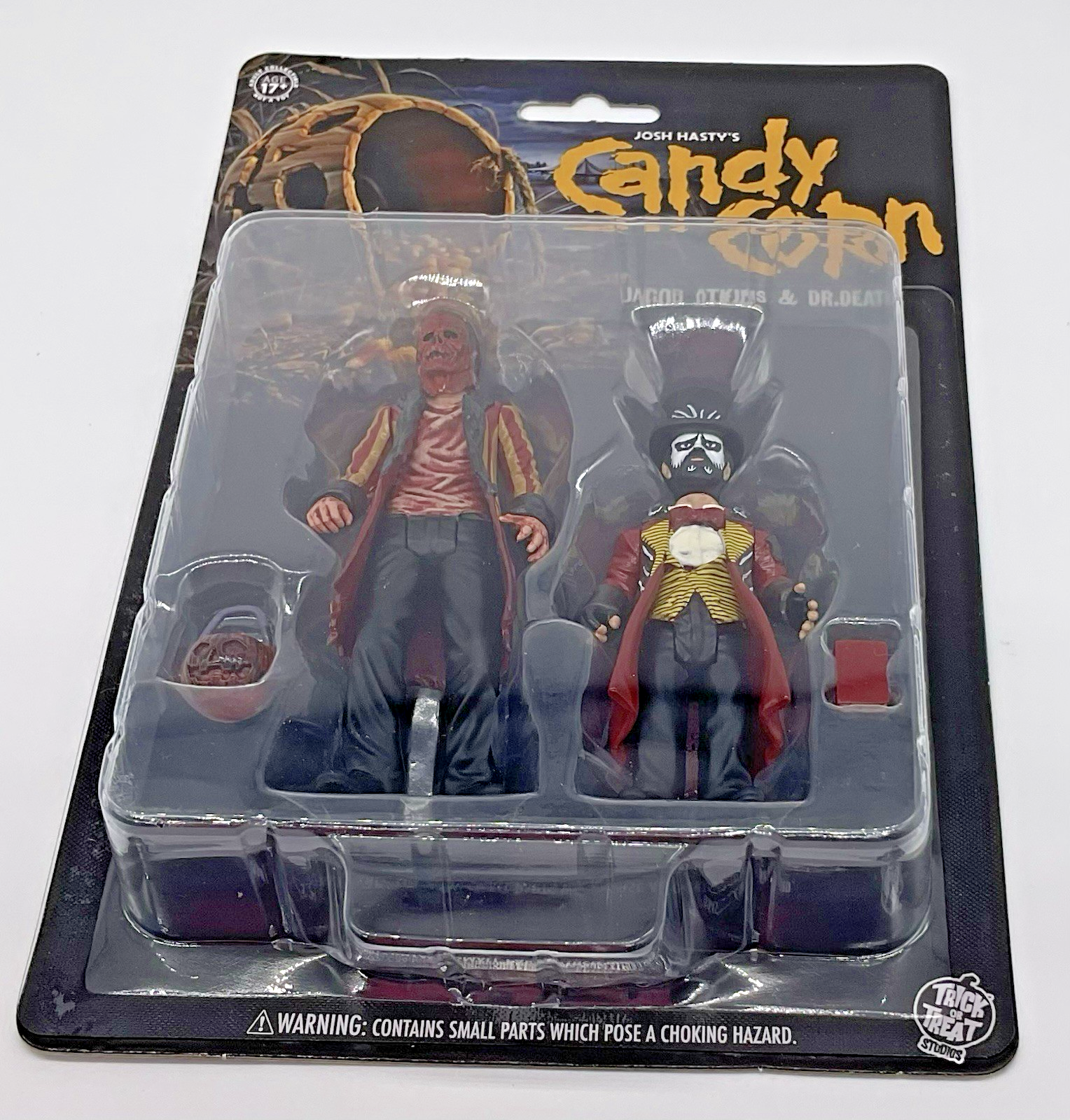 Candy Corn Jacob Atkins + Dr. Death 3.75in Action Figures 2 Pack - Josh Hasty