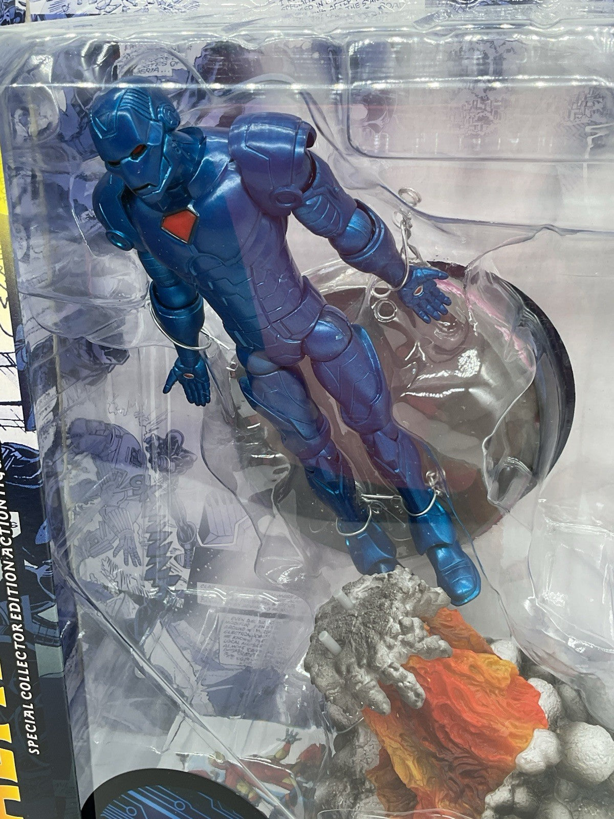 Marvel Select Stealth Iron Man Action Figure Diamond Select Special Coll Edition