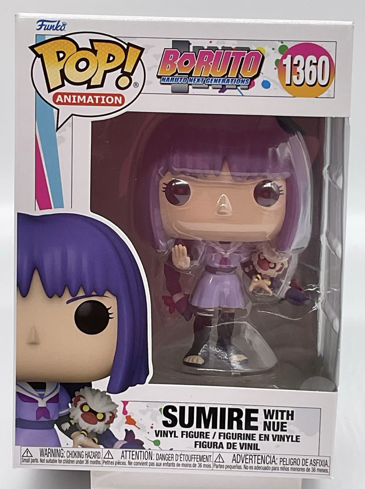 Boruto Naruto Sumire with Nue Pop #1360 Next Generations Funko Pop Animation