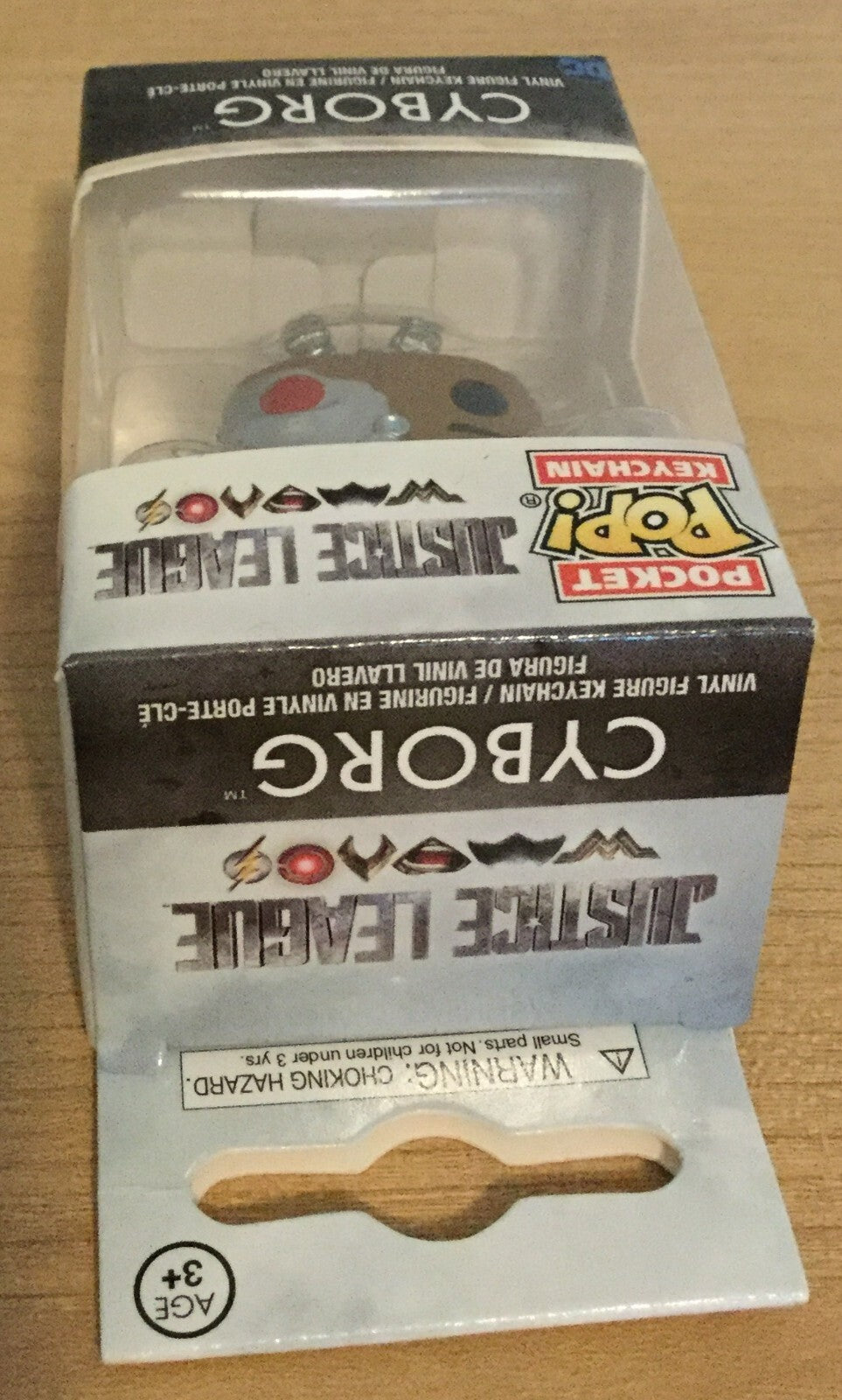 Cyborg Justice League Funko Pocket Pop Keychain 2017 Vaulted 
