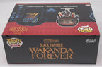 Black Panther Wakanda Forever Funko Pop + Tee Marvel Studios Glows Size Small