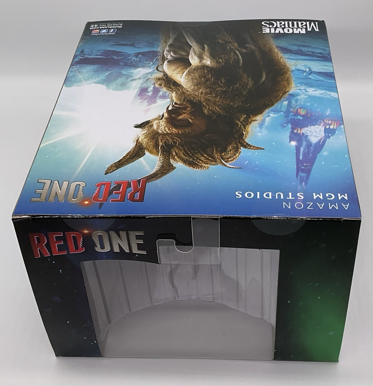 Red One Krampus Movie Maniacs Posed Figure Limit Edition 4,800 Mini Poster +