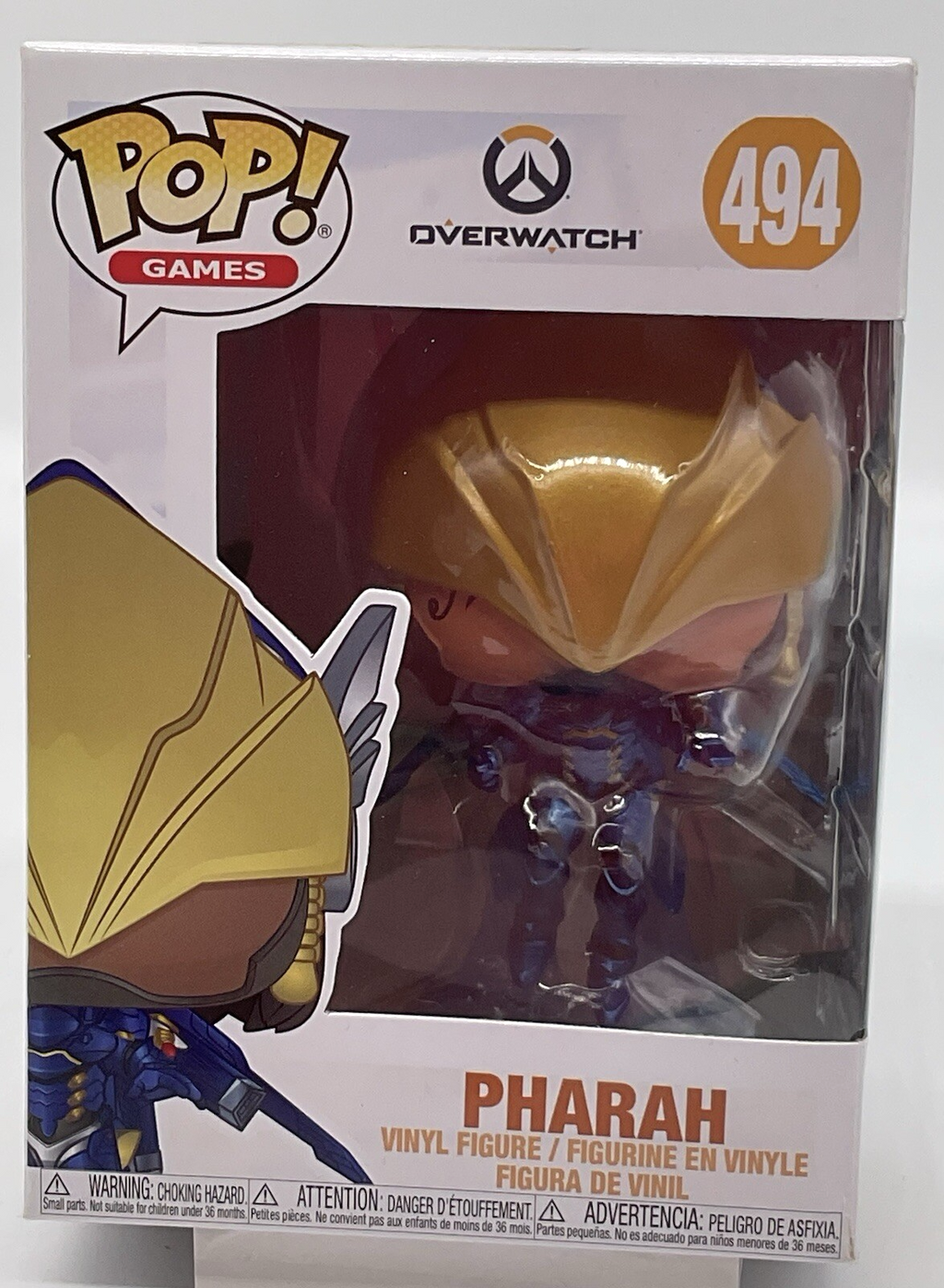 Pharah Pop #494 Victory Pose Overwatch Funko Pop Games 2019 Vaulted