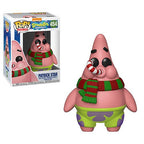 Patrick Star Pop #454 with Candy Cane Holiday Funko Pop 2018