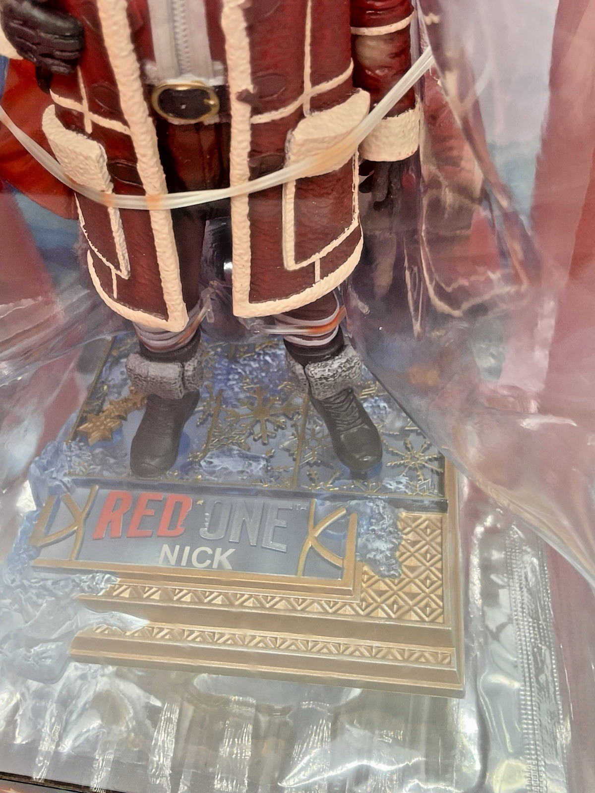 Red One Nick Movie Maniacs Posed Figure Limit Edition 4,900 includes mini poster