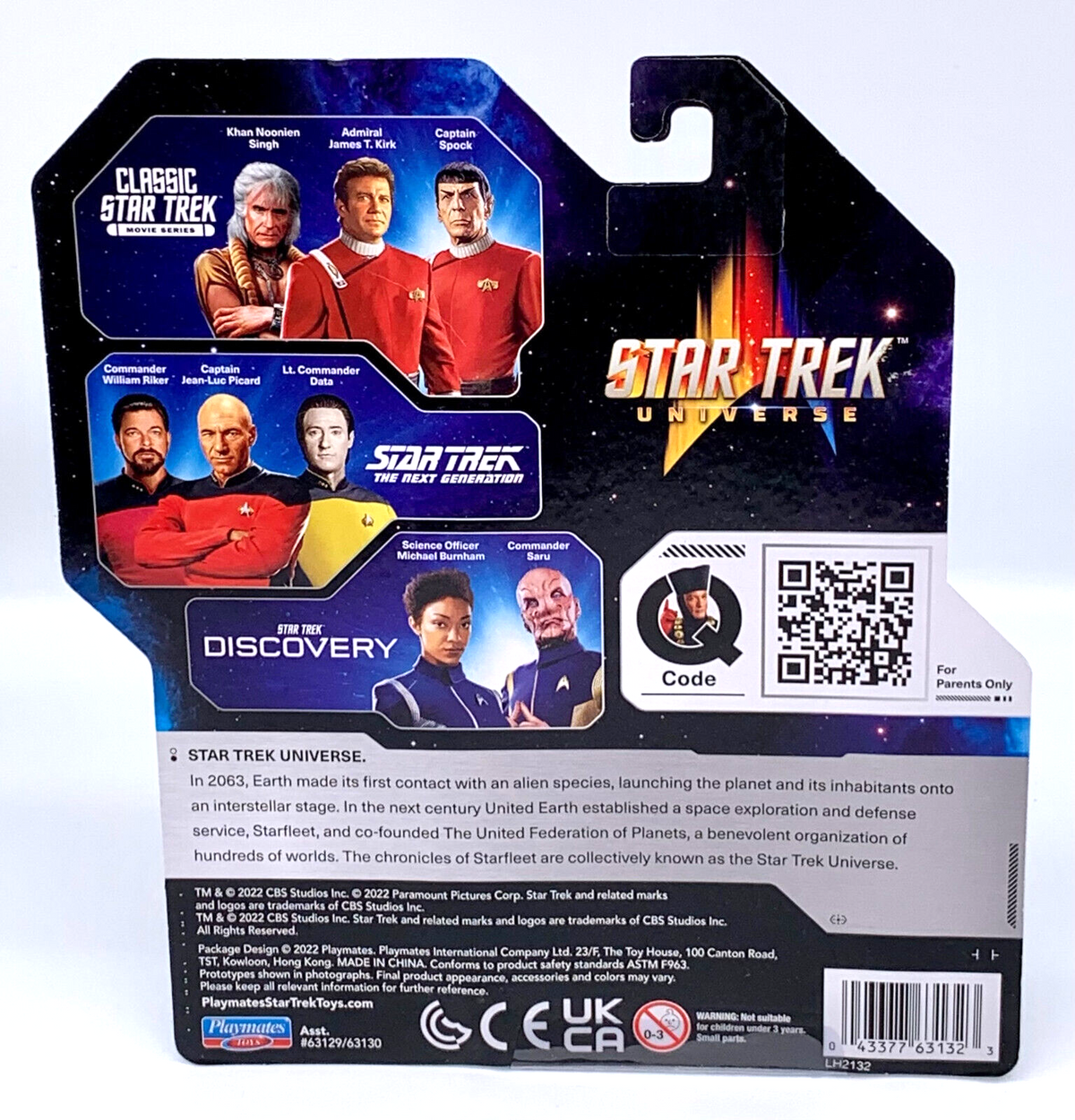 Star Trek Universe Commander Saru 5 inch Action Figure 