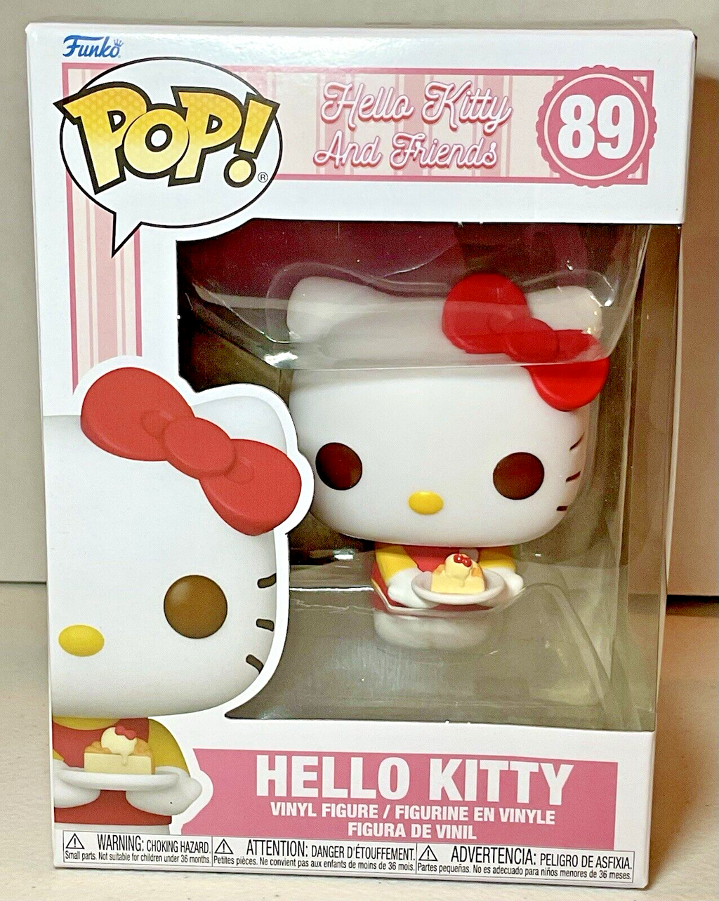 Hello Kitty Pop #89 Hello Kitty And Friends Funko 2024 Hello Kitty with Cake