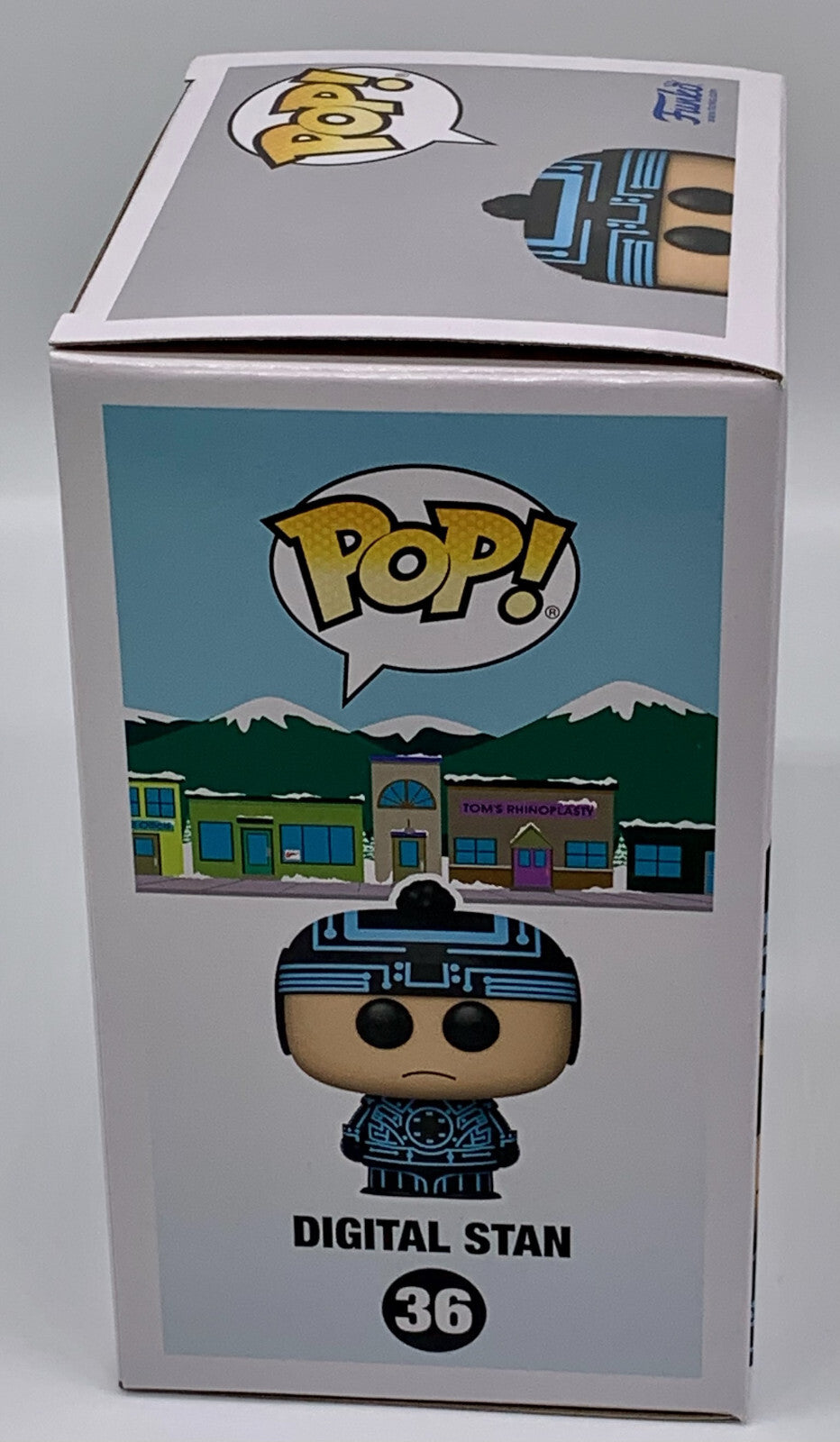 South Park Digital Stan Pop #36 Funko 2022 SDCC Exclusive Limited Edition Glows