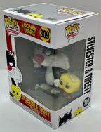 Sylvester and Tweety Pop #309 Looney Tunes Funko Pop Animation 2020 w/ Protector