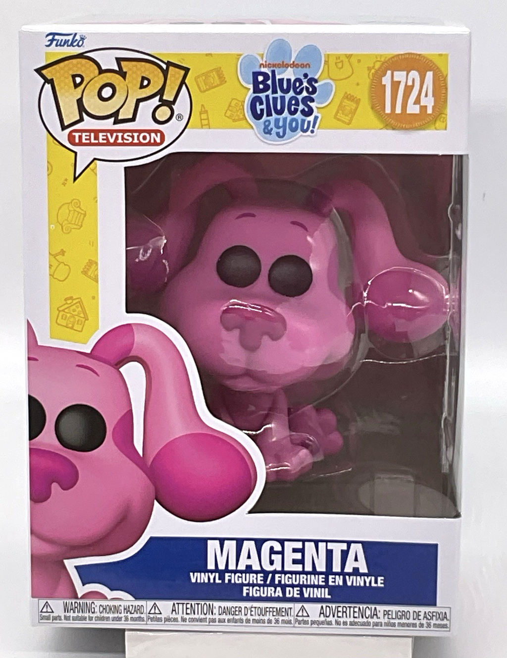 Blue’s Clues Magenta Pop #1724 Nickelodeon 2025 Blues Clues and You Funko