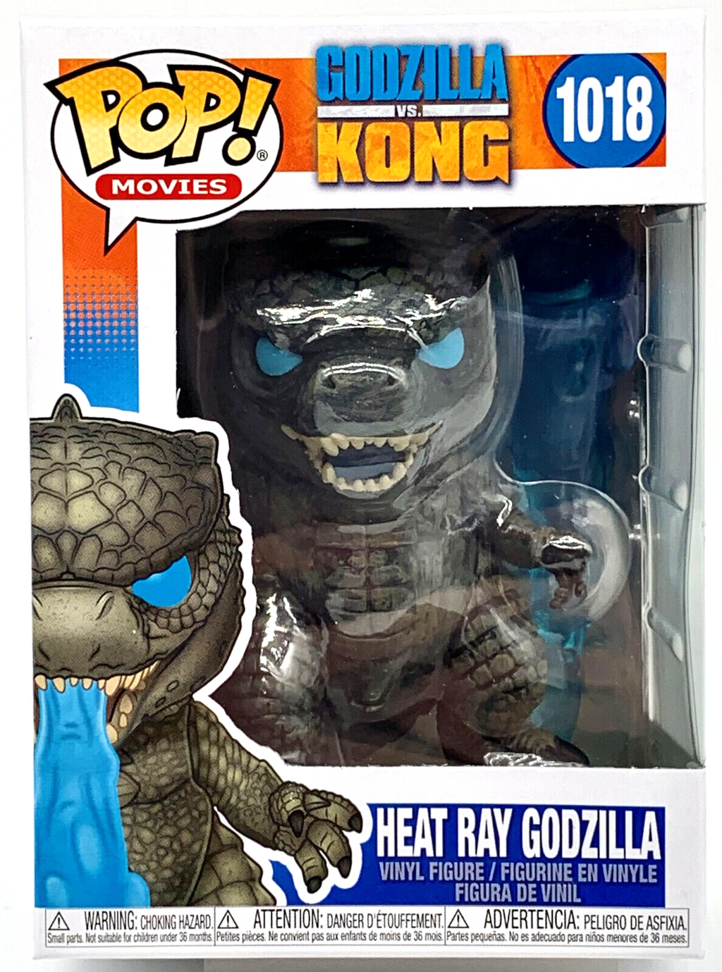 Godzilla vs Kong Heat Ray Godzilla Pop #1018 Funko Pop Movies  2021