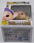 Snow White and the Seven Dwarfs Dopey Pop #340 Funko 2022
