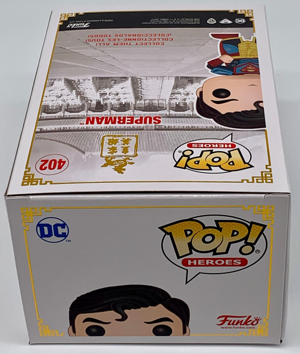 Superman Pop #402 DC Comics Imperial Palace Funko Heroes 2021