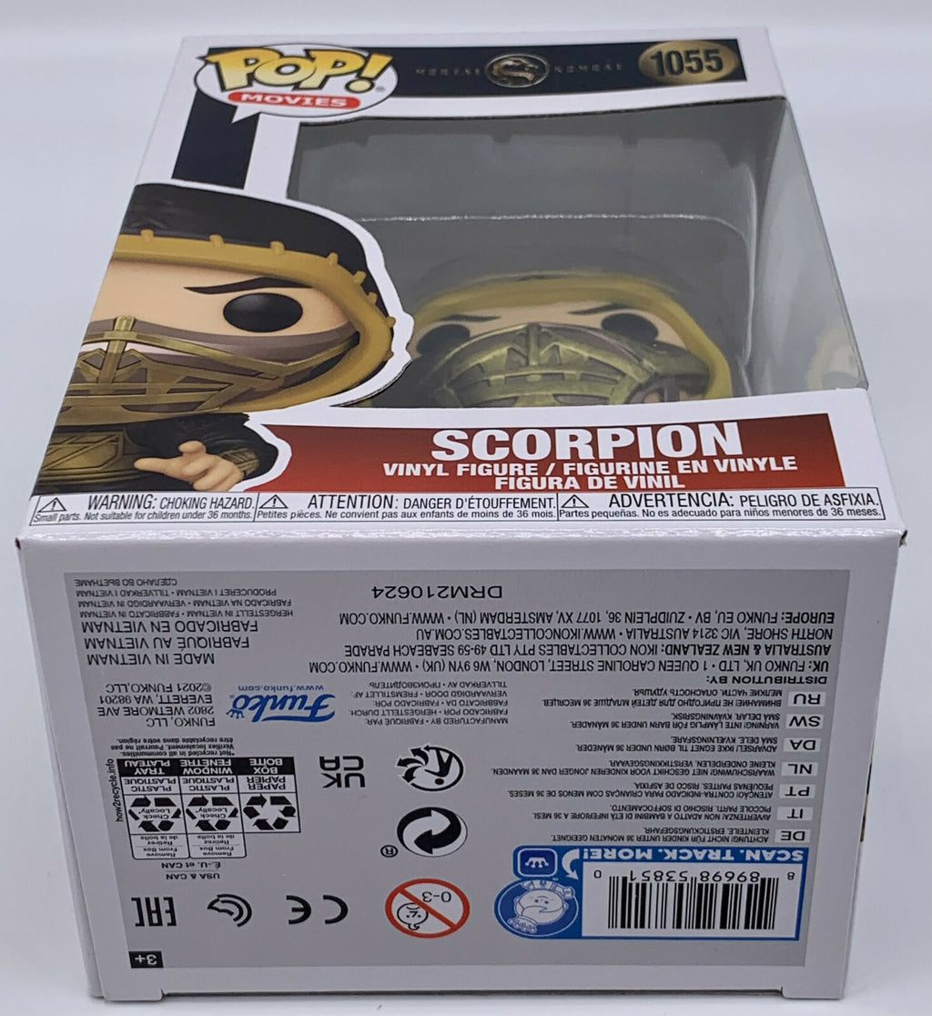 Scorpion Pop #1055 Mortal Kombat Funko Pop Movies 2021