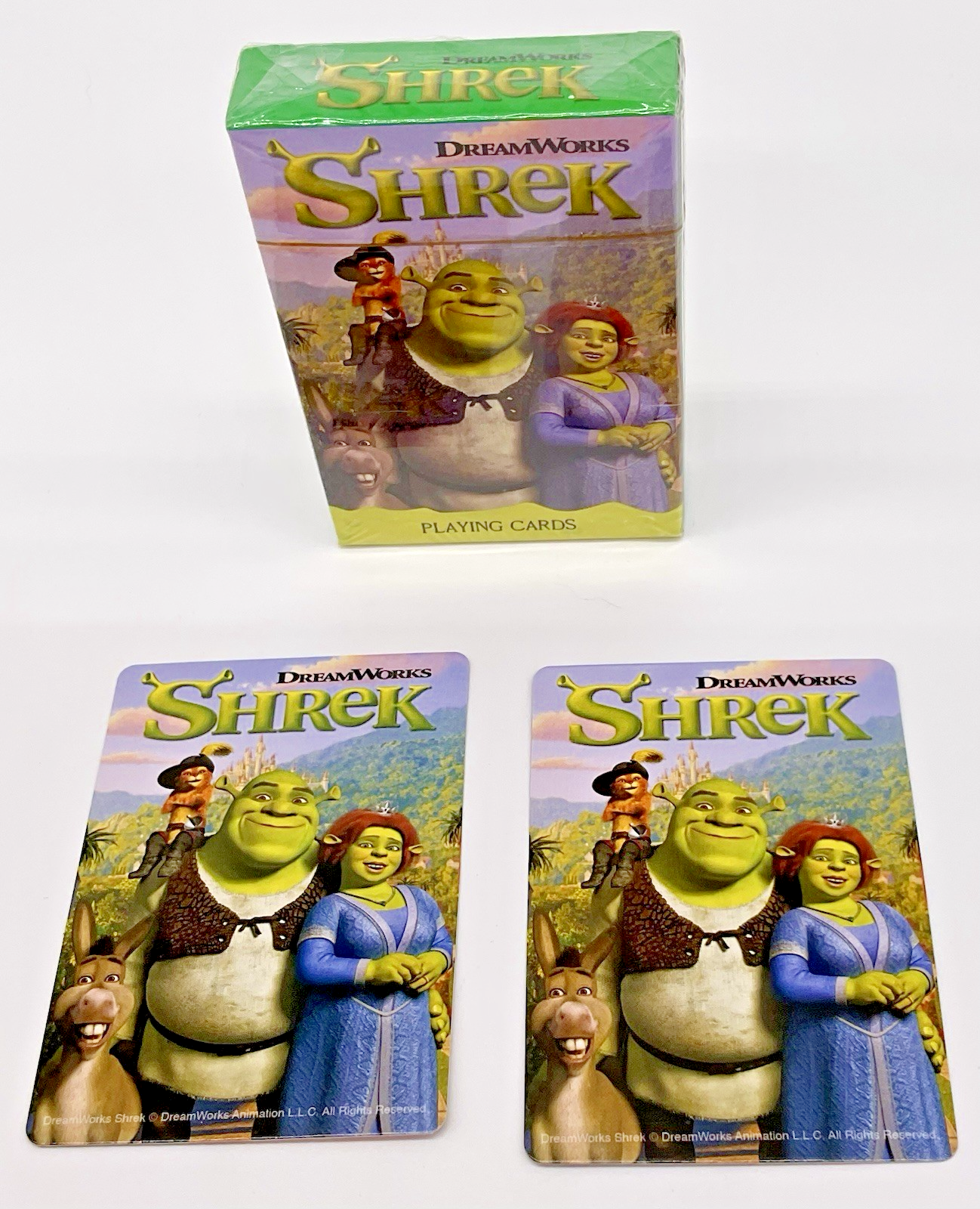 Shrek Playing Cards Dreamworks Aquarius Standard Sized Deck Playing Cards Shrek