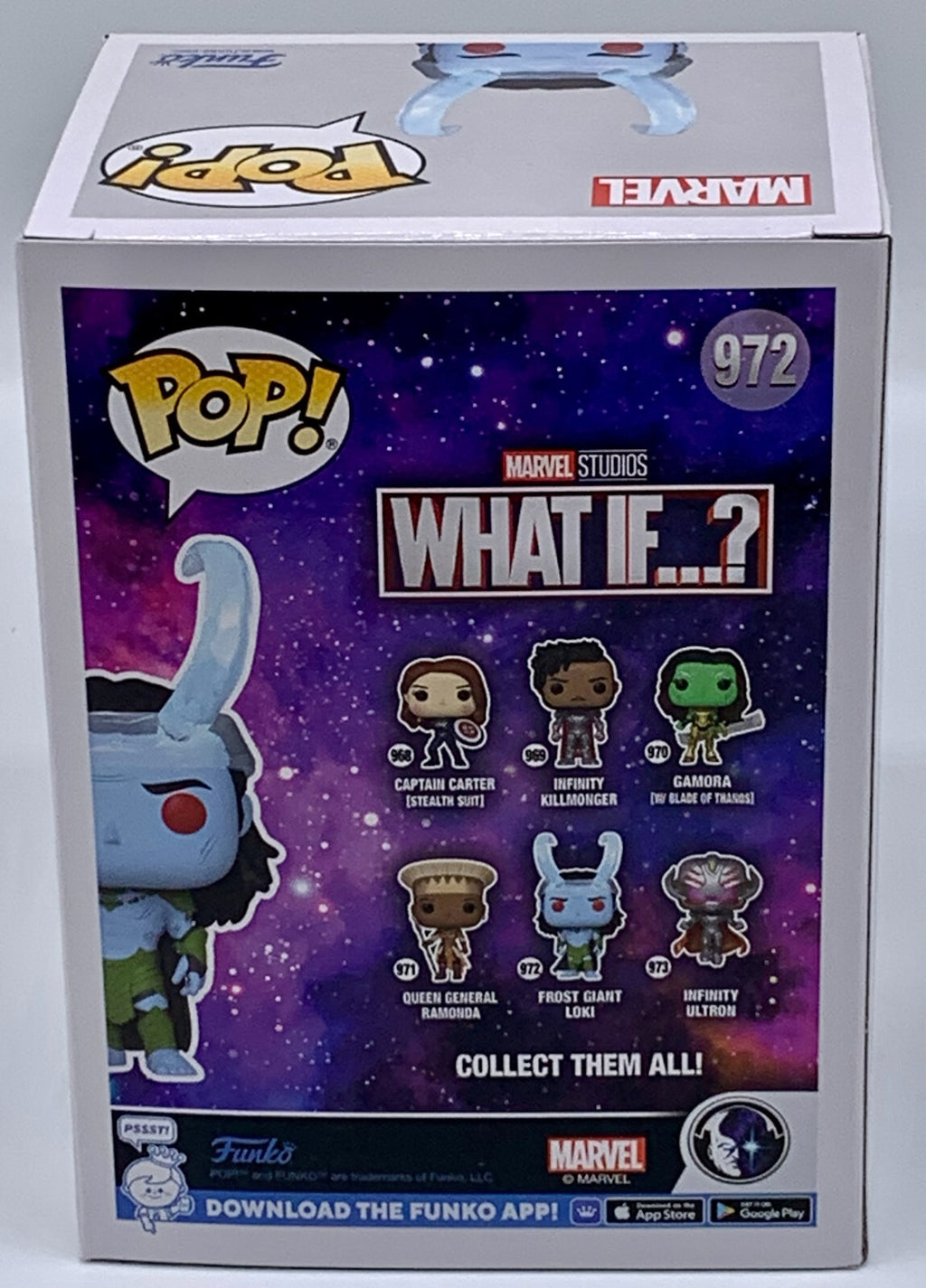 Frost Giant Loki Pop #972 Marvel Studios What If ? Funko Pop 2021