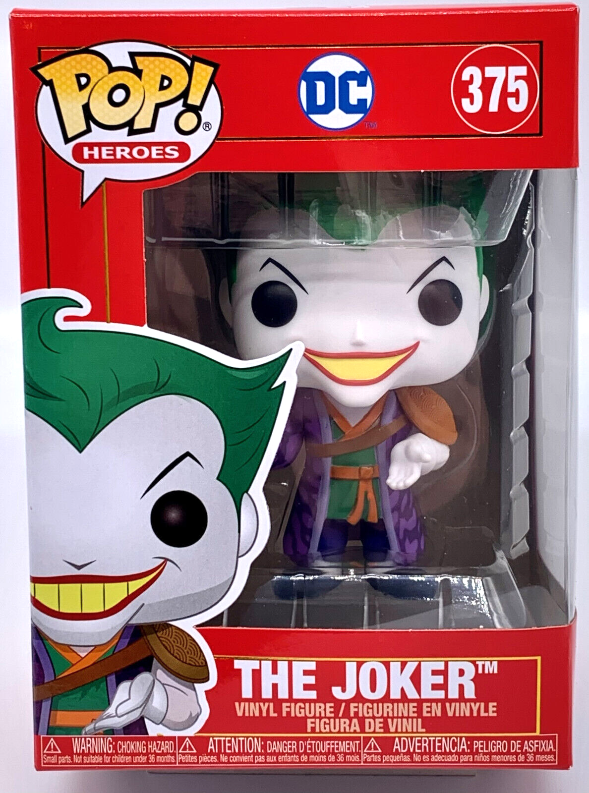 The Joker Pop #375 DC Comics Imperial Palace Funko Heroes 2020