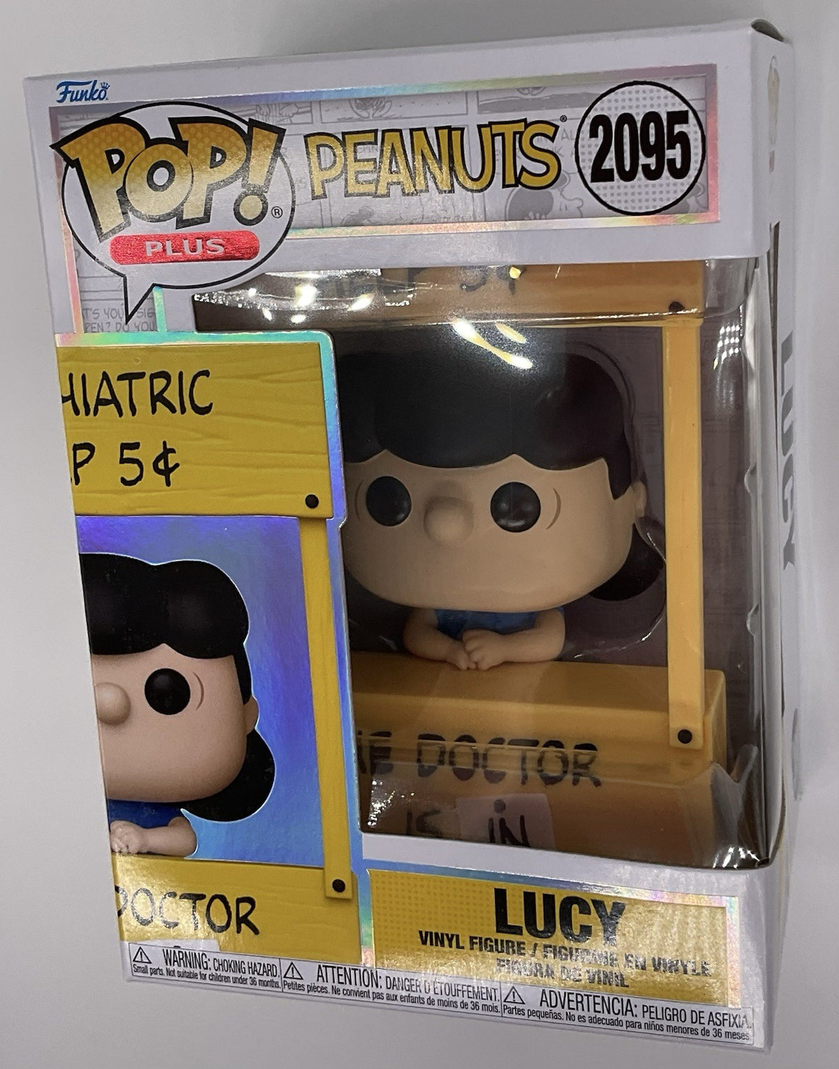 Peanuts Lucy "Doctor is In" Pop #2095 Funko Pop Plus 2025 Peanuts Comics