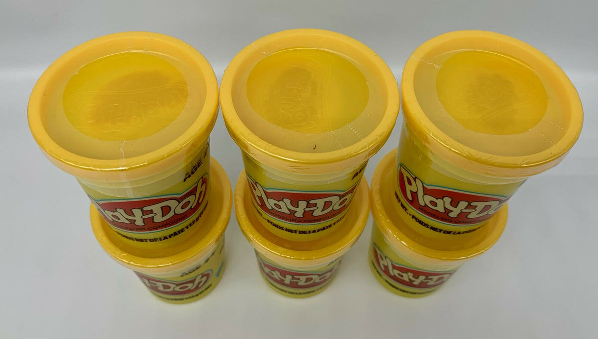 Play-Doh Single Can 4oz Yellow - One (1) Single Can - Buy More Save More