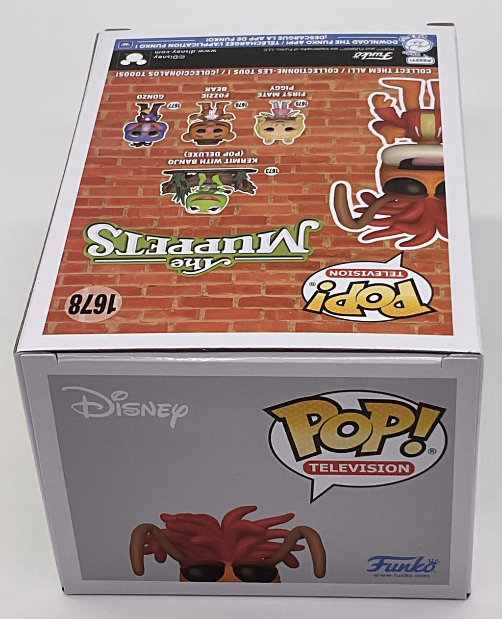 The Muppets Pepe the Prawn Pop #1678 Flocked  Funko Pop 2025
