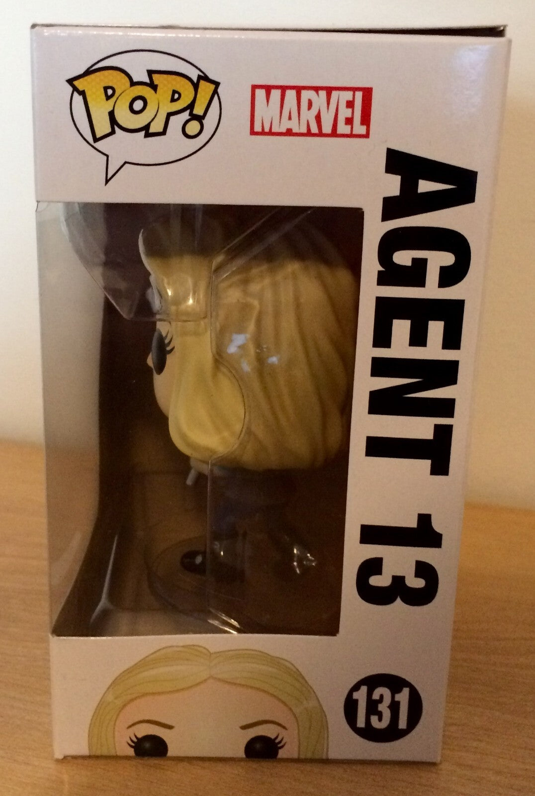 Agent 13 Pop #131 Marvel Captain America Civil War Funko Pop 2015 Vaulted