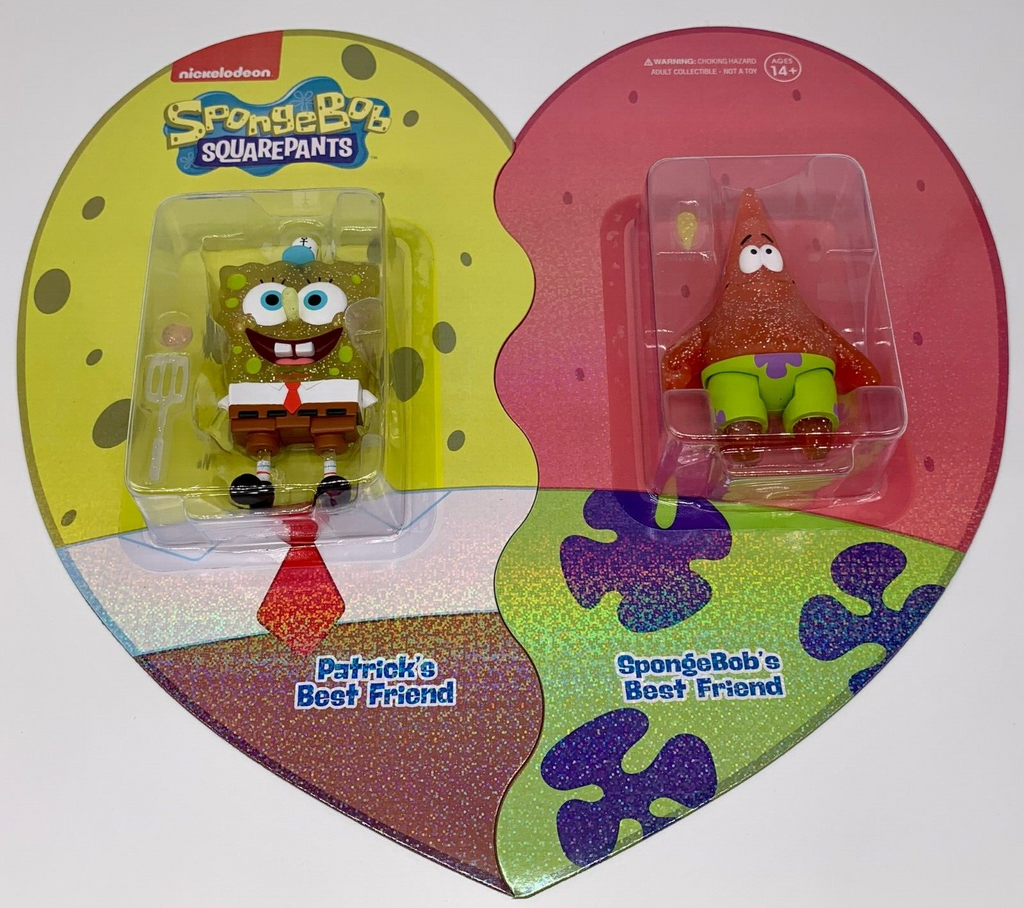 Spongebob Squarepants BFF Set Figures Nickolodeon Spongebob and Patrick