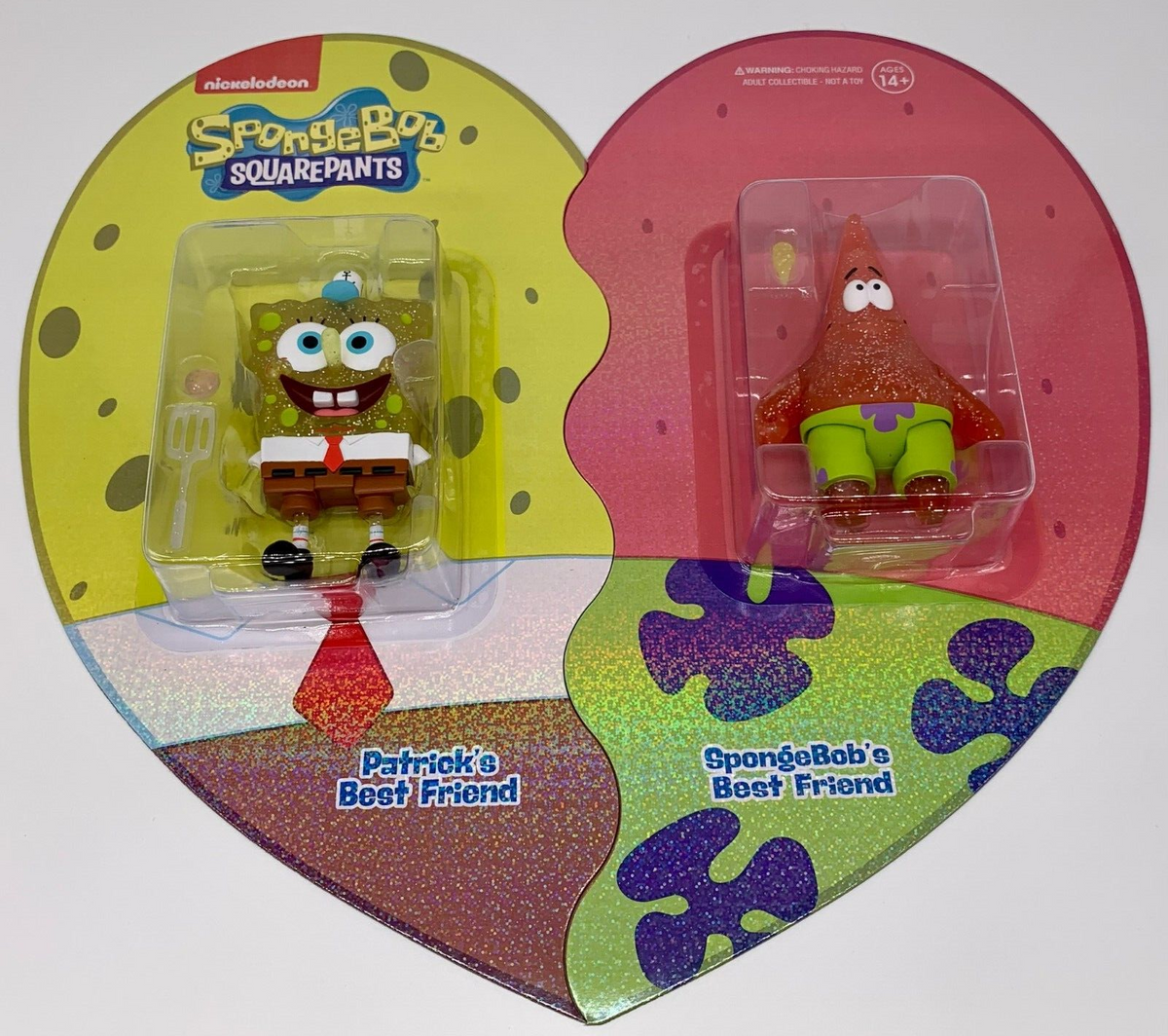 Spongebob Squarepants BFF Set Figures Nickolodeon Spongebob and Patrick