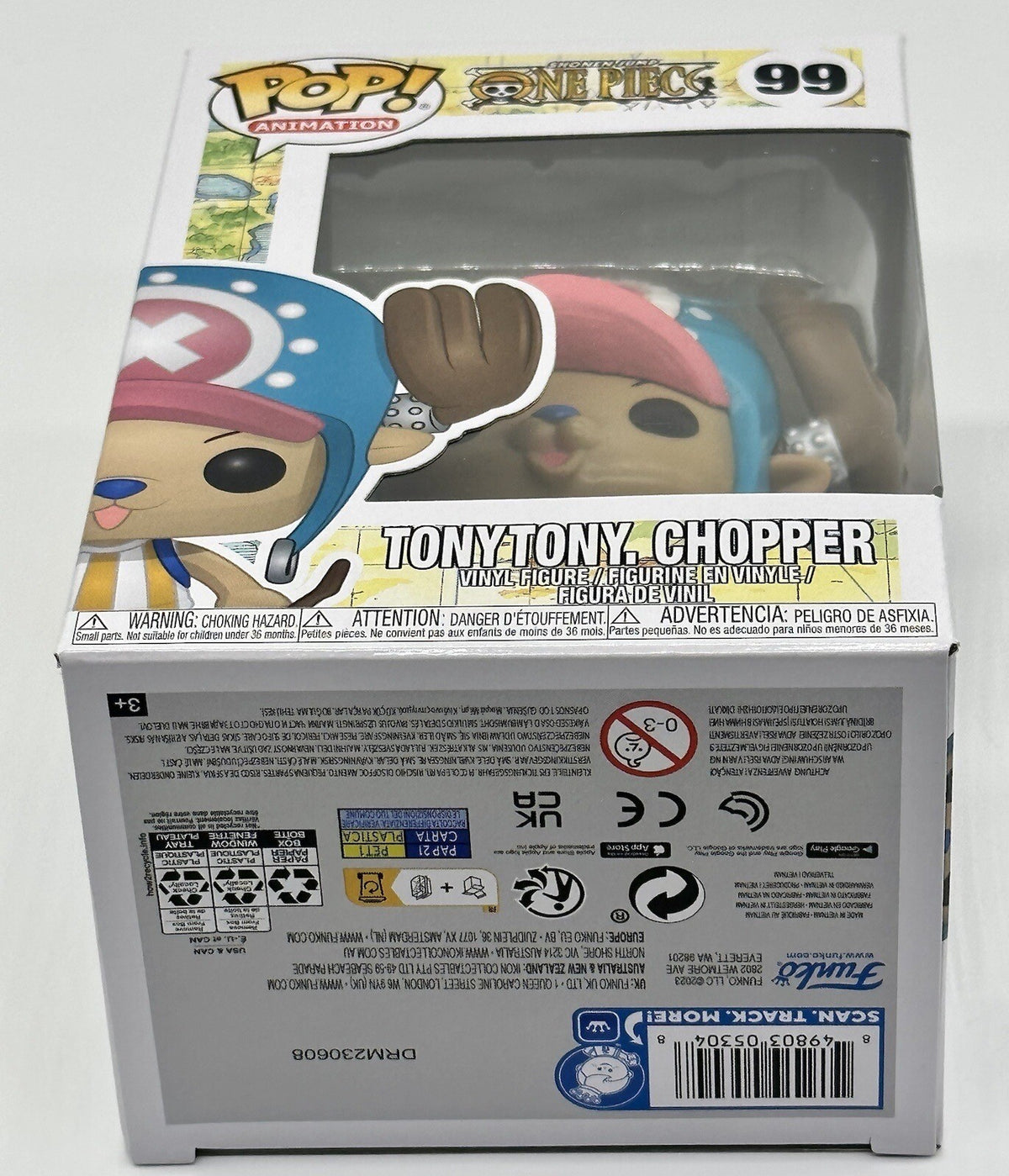 TonyTony. Chopper Pop #99 Shonen Jump One Piece Funko Pop  2016/2023 release