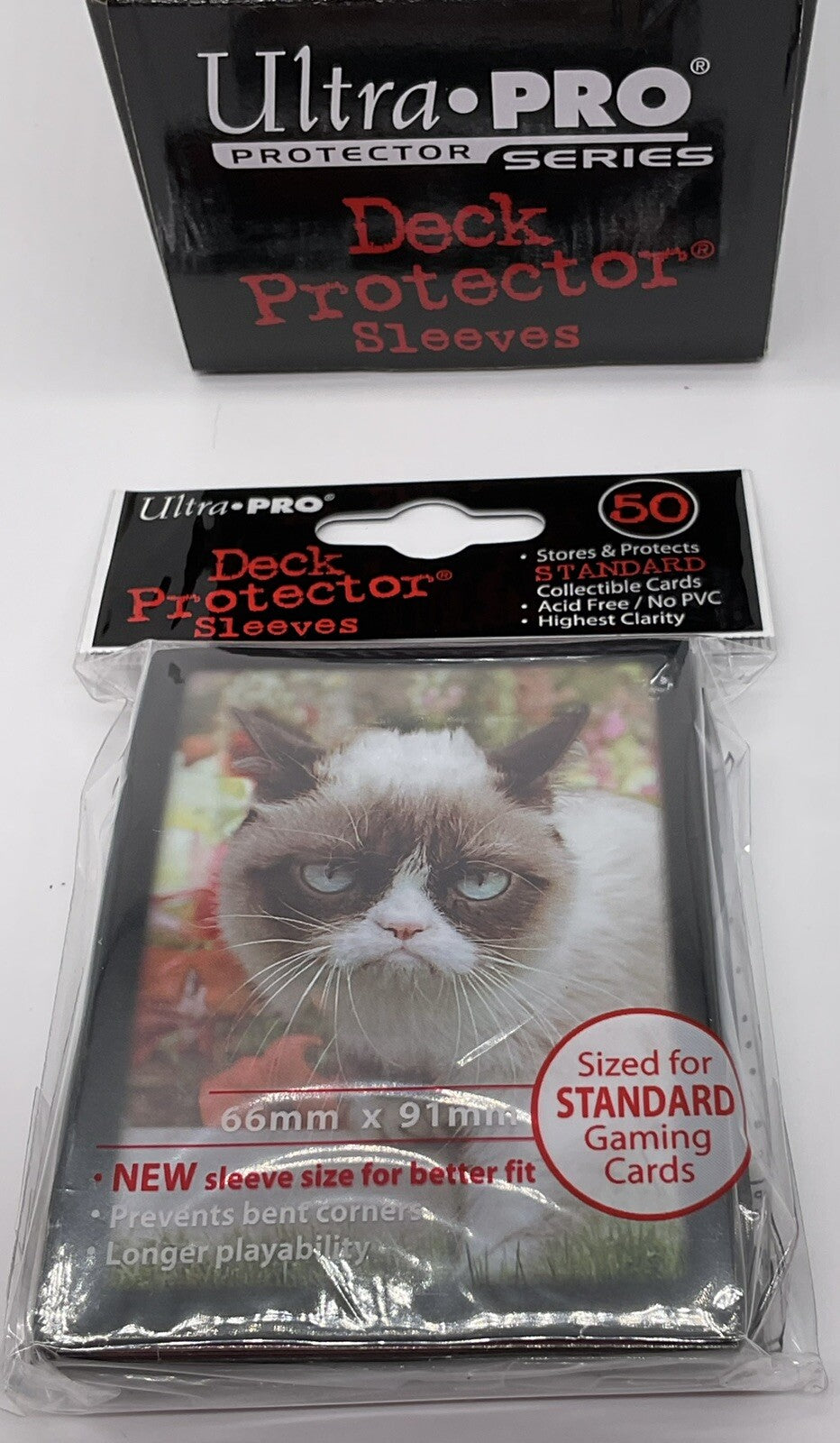 Grumpy Cat Ultra Pro Protector Series Deck Protector Sleeves Grumpy Cat 50ct